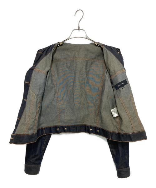 GUCCI（グッチ）GUCCI (グッチ) トムフォード期 デニムジャケット インディゴ サイズ:42の古着・服飾アイテム
