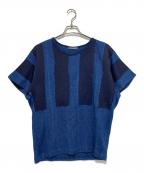 ISSEY MIYAKE MENイッセイミヤケメン）の古着「80's 染め加工カットソー」｜インディゴ×ネイビー