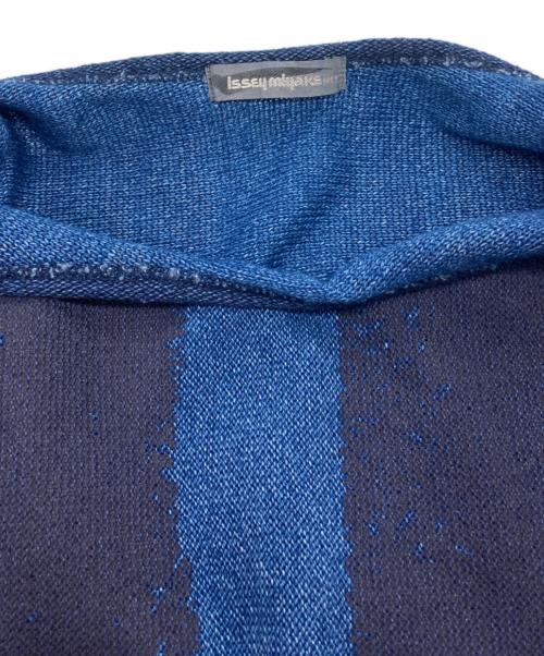 ISSEY MIYAKE MEN（イッセイミヤケメン）ISSEY MIYAKE MEN (イッセイミヤケメン) 80's 染め加工カットソー インディゴ×ネイビー サイズ:FREEの古着・服飾アイテム