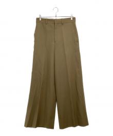 beautiful people（ビューティフルピープル）の古着「c/w gabardinesailor pants」｜ベージュ