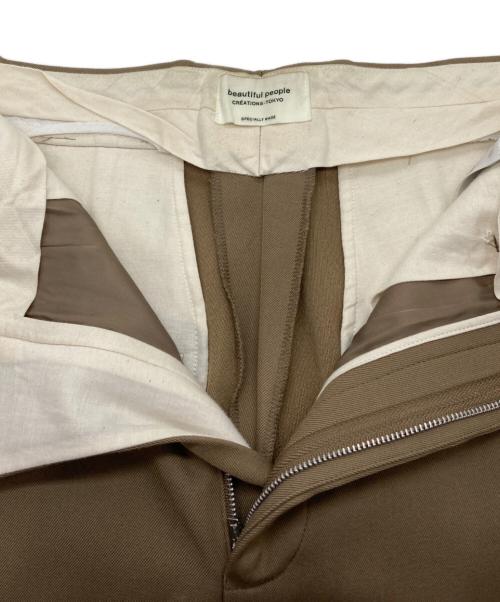 beautiful people（ビューティフルピープル）beautiful people (ビューティフルピープル) c/w gabardinesailor pants ベージュ サイズ:42の古着・服飾アイテム