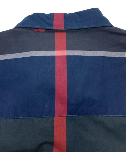 Barbour（バブアー）Barbour (バブアー) ラージ タータン チェック レギュラーカラー シャツ グリーン×ネイビー サイズ:42の古着・服飾アイテム