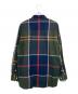 Barbour (バブアー) ラージ タータン チェック レギュラーカラー シャツ グリーン×ネイビー サイズ:42：10000円