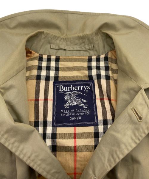 Burberry's（バーバリーズ）Burberry's (バーバリーズ) ステンカラーコート ベージュ サイズ:-の古着・服飾アイテム
