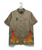 JORDAN×cactus jackジョーダン×カクタス・ジャック）の古着「Button Down Shirt 