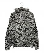 ICE CREAMアイスクリーム）の古着「Faces N Places L/S Hoodie Men Micro Chip」｜ブラック×グレー