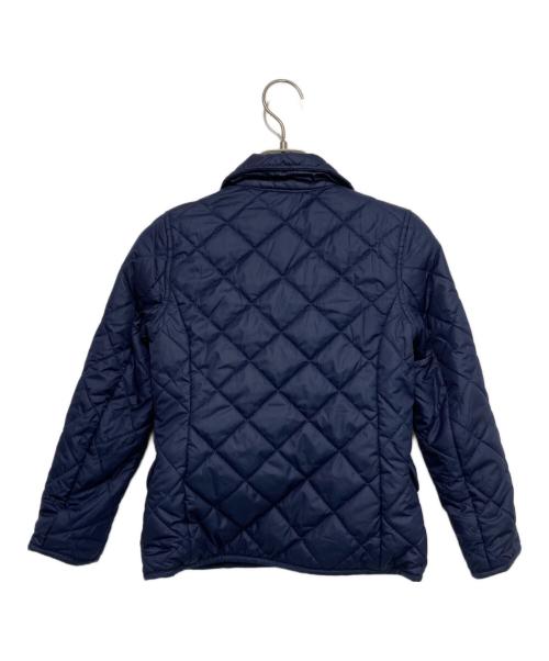 POLO RALPH LAUREN（ポロ・ラルフローレン）POLO RALPH LAUREN (ポロ・ラルフローレン) ダブルブレストキルティングジャケット ネイビー サイズ:6Xの古着・服飾アイテム