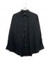 MARKAWARE（マーカウェア）の古着「SUPER 160s WASHABLE WOOL OXFORD COMFORT FIT SHIRT」｜ブラック