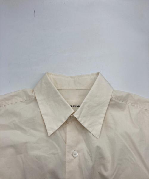 MARKAWARE（マーカウェア）MARKAWARE (マーカウェア) ORGANIC GIZA TYPEWRITER COMFORT FIT SHIRT アイボリー サイズ:1の古着・服飾アイテム