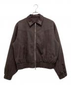 G.E.E.Kギーク）の古着「VINTAGE STUDDED NICHE JACKET」｜ブラウン