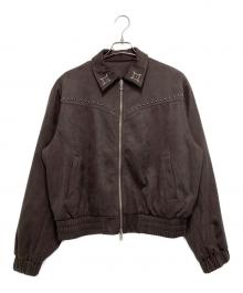 G.E.E.K（ギーク）の古着「VINTAGE STUDDED NICHE JACKET」｜ブラウン