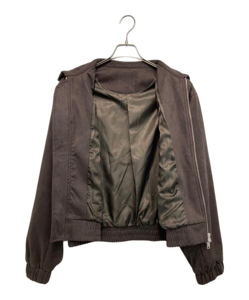G.E.E.K（ギーク）G.E.E.K (ギーク) VINTAGE STUDDED NICHE JACKET ブラウン サイズ:Mの古着・服飾アイテム