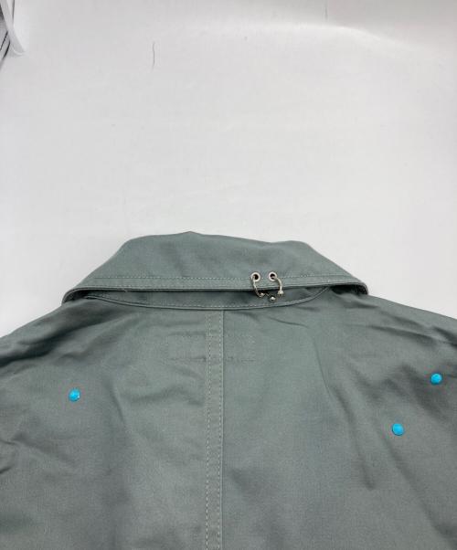 TTT MSW（ティー）TTT MSW (ティー) Work jacket w/pierce グリーン サイズ:Lの古着・服飾アイテム