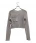 kotohayokozawa (コトハヨコザワ) STUDIOUS (ステュディオス) 別注 SHEER CARDIGAN グレー サイズ:FREE：18000円