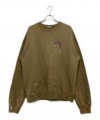 Dior×cactus jackディオール×カクタス・ジャック）の古着「Oversized Sweatshirt」｜ブラウン