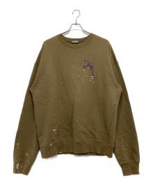 Dior×cactus jack（ディオール×カクタス・ジャック）の古着「Oversized Sweatshirt」｜ブラウン