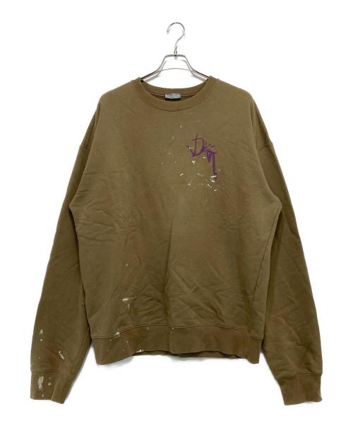 Dior（ディオール）DIOR (ディオール) Cactus Jack (カクタス・ジャック) Oversized Sweatshirt ブラウン サイズ:Lの古着・服飾アイテム