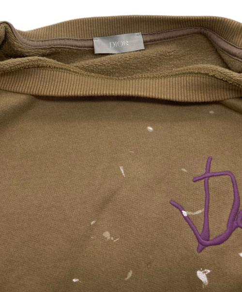 Dior（ディオール）DIOR (ディオール) Cactus Jack (カクタス・ジャック) Oversized Sweatshirt ブラウン サイズ:Lの古着・服飾アイテム