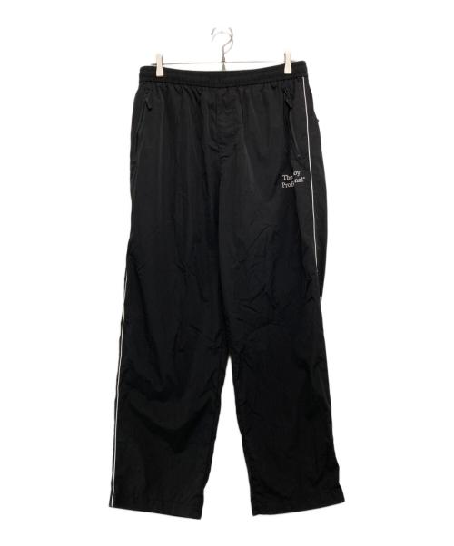 The Ennoy Professional（ザ エンノイ プロフェッショナル）THE ENNOY PROFESSIONAL (ザ エンノイ プロフェッショナル) PIPING NYLON TRACK PANT ブラック サイズ:Lの古着・服飾アイテム