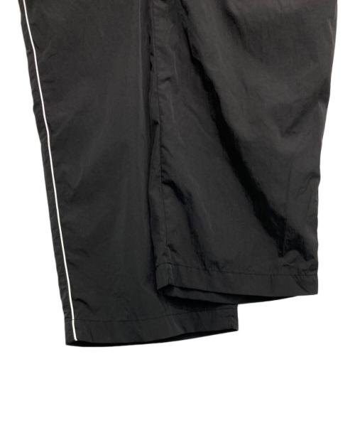The Ennoy Professional（ザ エンノイ プロフェッショナル）THE ENNOY PROFESSIONAL (ザ エンノイ プロフェッショナル) PIPING NYLON TRACK PANT ブラック サイズ:Lの古着・服飾アイテム