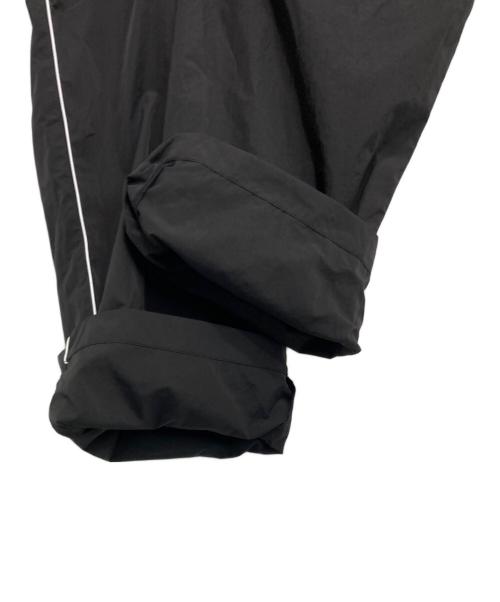 The Ennoy Professional（ザ エンノイ プロフェッショナル）THE ENNOY PROFESSIONAL (ザ エンノイ プロフェッショナル) PIPING NYLON TRACK PANT ブラック サイズ:Lの古着・服飾アイテム