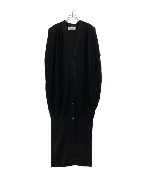 AKIRA NAKA（アキラナカ）AKIRA NAKA (アキラナカ) Venla knit dress ブラック サイズ:表記なしの古着・服飾アイテム