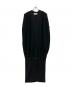 AKIRA NAKA（アキラナカ）の古着「Venla knit dress」｜ブラック