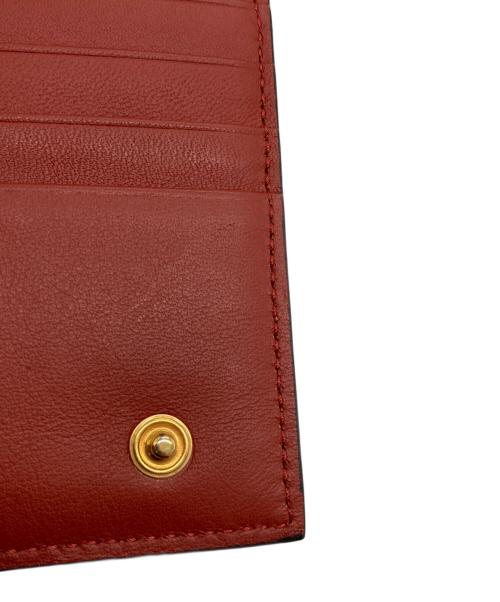 CELINE（セリーヌ）CELINE (セリーヌ) マルチファンクション ラージ ウォレット ブラウン（オレンジ系）の古着・服飾アイテム