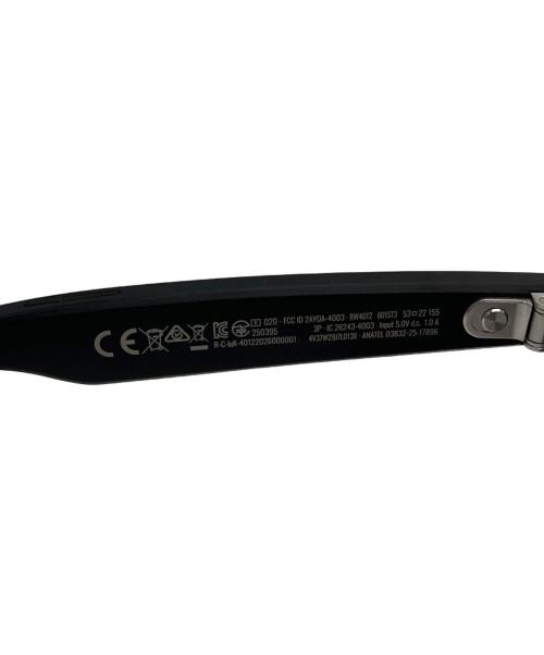 RAY-BAN（レイバン）RAY-BAN (レイバン) Meta Wayfarer GEN2 スマートグラス ブラック サイズ:53□22 155の古着・服飾アイテム