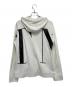VALENTINO (ヴァレンティノ) ロゴプリント ジップアップパーカー ホワイト サイズ:M：15000円