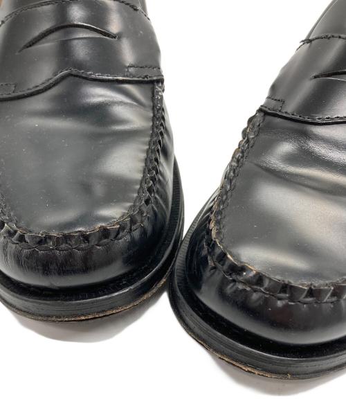 G.H.BASS&CO.（ジー・エイチ・バス）G.H.BASS&CO. (ジー・エイチ・バス) LOGAN / BLACK (LEATHER SOLE) ブラック サイズ:8/9/42の古着・服飾アイテム