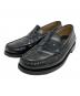 G.H.BASS&CO.（ジー・エイチ・バス）の古着「LOGAN / BLACK (LEATHER SOLE)」｜ブラック