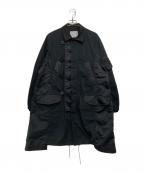 sacaiサカイ）の古着「MILITARY COAT」｜ブラック