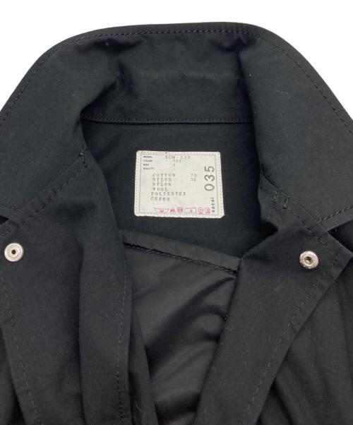 sacai（サカイ）sacai (サカイ) MILITARY COAT ブラック サイズ:SIZE 2の古着・服飾アイテム