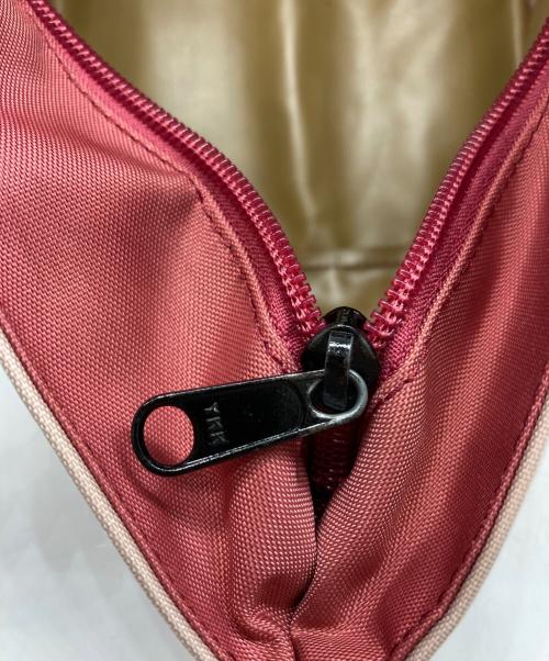 Herve Chapelier（エルベシャプリエ）Herve Chapelier (エルベシャプリエ) ナイロン舟形トートS ピンク×ピンクの古着・服飾アイテム
