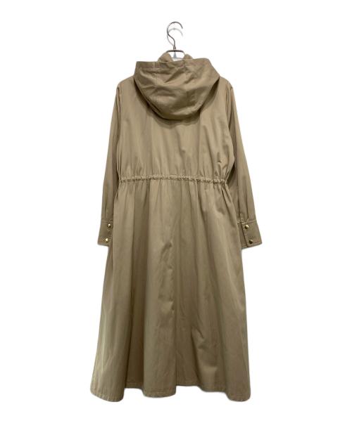 JUSGLITTY（ジャスグリッティー）JUSGLITTY (ジャスグリッティー) ロングフードブルゾン ベージュ サイズ:1の古着・服飾アイテム