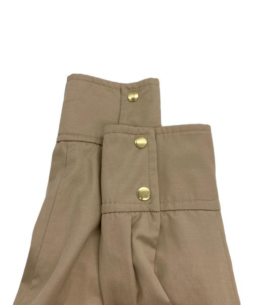 JUSGLITTY（ジャスグリッティー）JUSGLITTY (ジャスグリッティー) ロングフードブルゾン ベージュ サイズ:1の古着・服飾アイテム