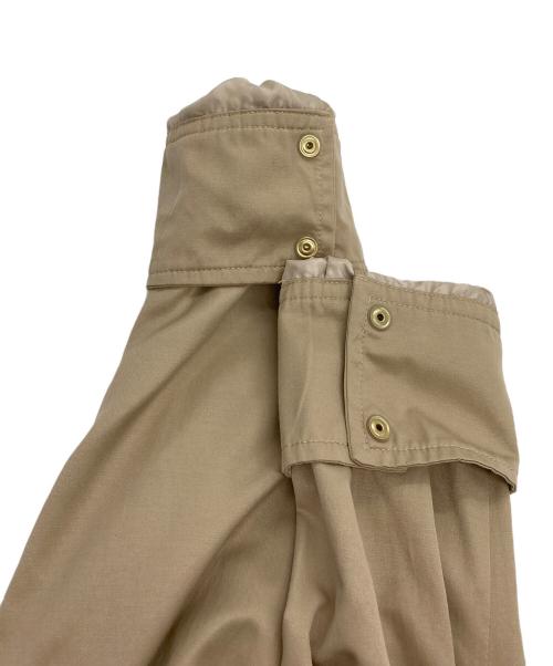 JUSGLITTY（ジャスグリッティー）JUSGLITTY (ジャスグリッティー) ロングフードブルゾン ベージュ サイズ:1の古着・服飾アイテム