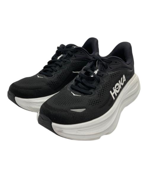 HOKA（ホカ）HOKA (ホカ) W BONDI 9 WIDE ブラック サイズ:US 8Dの古着・服飾アイテム