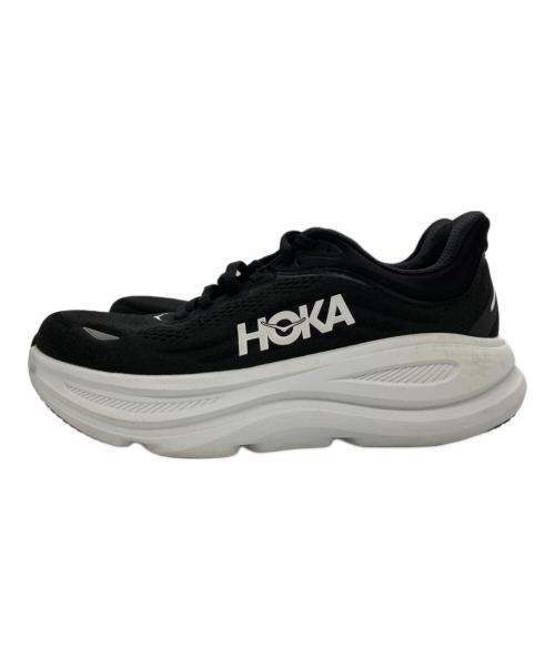 HOKA（ホカ）HOKA (ホカ) W BONDI 9 WIDE ブラック サイズ:US 8Dの古着・服飾アイテム