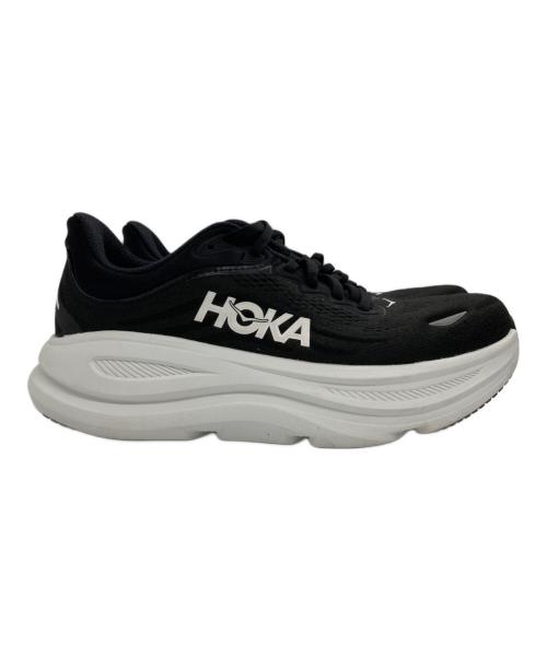 HOKA（ホカ）HOKA (ホカ) W BONDI 9 WIDE ブラック サイズ:US 8Dの古着・服飾アイテム