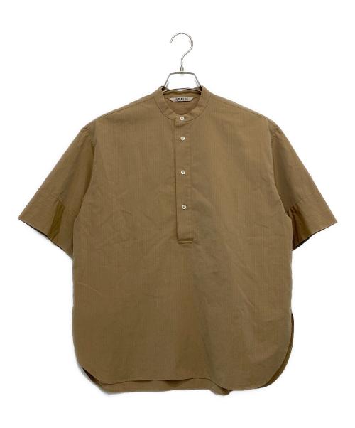 AURALEE（オーラリー）AURALEE (オーラリー) WASHED FINX RIPSTOP CHAMBRAY HALF SLEEVED ベージュの古着・服飾アイテム