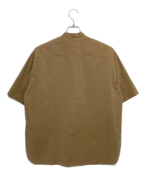 AURALEE（オーラリー）AURALEE (オーラリー) WASHED FINX RIPSTOP CHAMBRAY HALF SLEEVED ベージュの古着・服飾アイテム