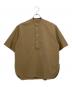 AURALEE（オーラリー）の古着「WASHED FINX RIPSTOP CHAMBRAY HALF SLEEVED」｜ベージュ