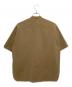AURALEE (オーラリー) WASHED FINX RIPSTOP CHAMBRAY HALF SLEEVED ベージュ：12000円