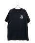 MM6 Maison Margiela（エムエムシックスメゾンマルジェラ）の古着「ナンバリング ロゴ Tシャツ」｜ブラック