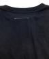中古・古着 MM6 Maison Margiela (エムエムシックスメゾンマルジェラ) ナンバリング ロゴ Tシャツ ブラック サイズ:M：15000円
