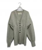 TODAYFULトゥデイフル）の古着「Waistshape Knit Cardigan」｜グレー