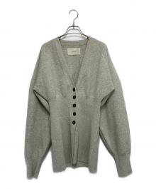 TODAYFUL（トゥデイフル）の古着「Waistshape Knit Cardigan」｜グレー