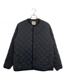 Snow peak（スノーピーク）の古着「Recycled Ny Ripstop Down Cardigan」｜ブラック